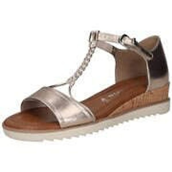Tamaris Keilsandale Damen gold günstig online kaufen