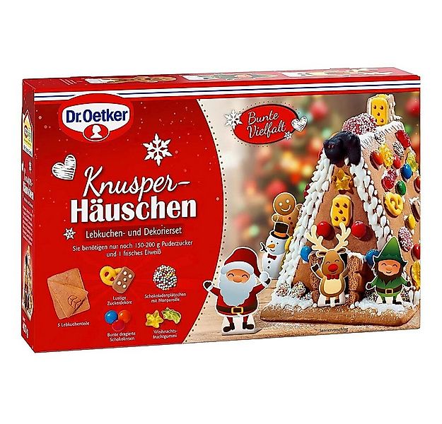 Dr. Oetker Küchenhelfer Weihnachtsfigur Dr. Oetker Knusper-Häuschen günstig online kaufen
