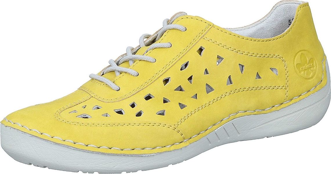 Rieker Schnürer Schnürschuh aus strapazierfähigem Synthetik günstig online kaufen