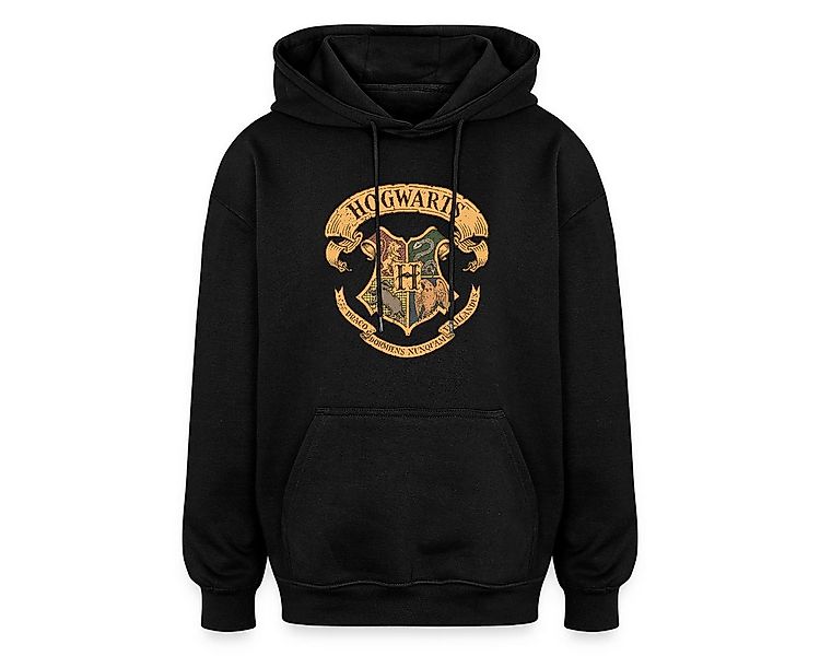 Spreadshirt Hoodie Harry Potter Hogwarts Wappen Unisex Oversize Hoodie (1-t günstig online kaufen