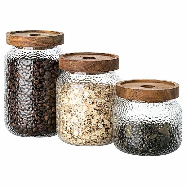 Mulex Vorratsglas "Mulex Aufbewahrungsgläser Set Visby" Set, 3 Stk. tlg. ho günstig online kaufen