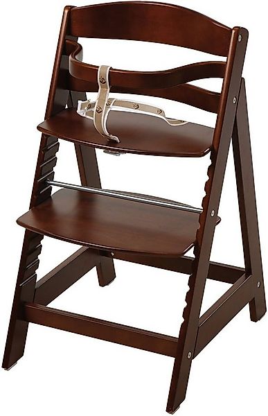 roba® Hochstuhl Treppenhochstuhl Sit up III, braun, aus Holz günstig online kaufen