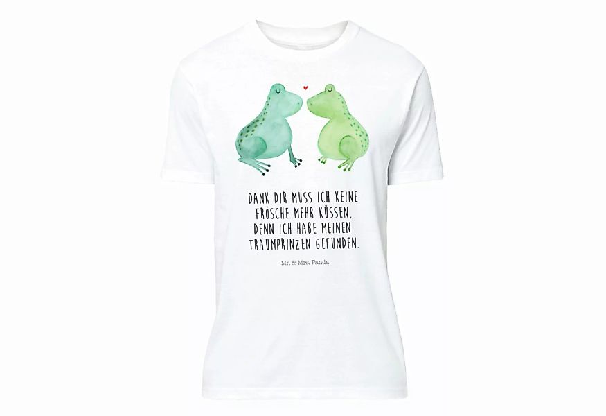 Mr. & Mrs. Panda T-Shirt Frosch Liebe - Weiß - Geschenk, Shirt, Sprüche, Ve günstig online kaufen