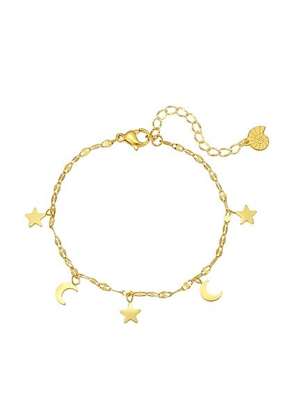 Hey Happiness Gliederarmband Stern Halbmond Anhänger, günstig online kaufen