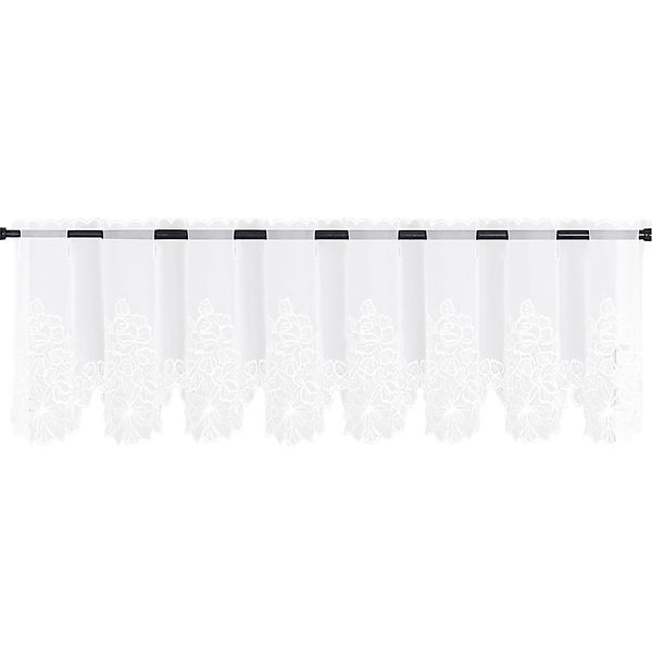 Delien Scheibengardine Stickerei Blume (1 St), günstig online kaufen