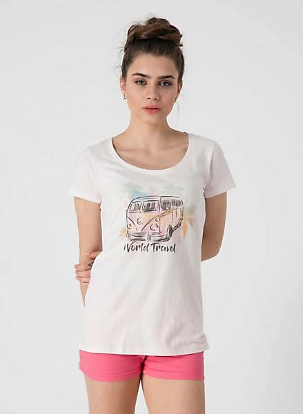 Bedrucktes 100% Bio Baumwolle T-shirt günstig online kaufen