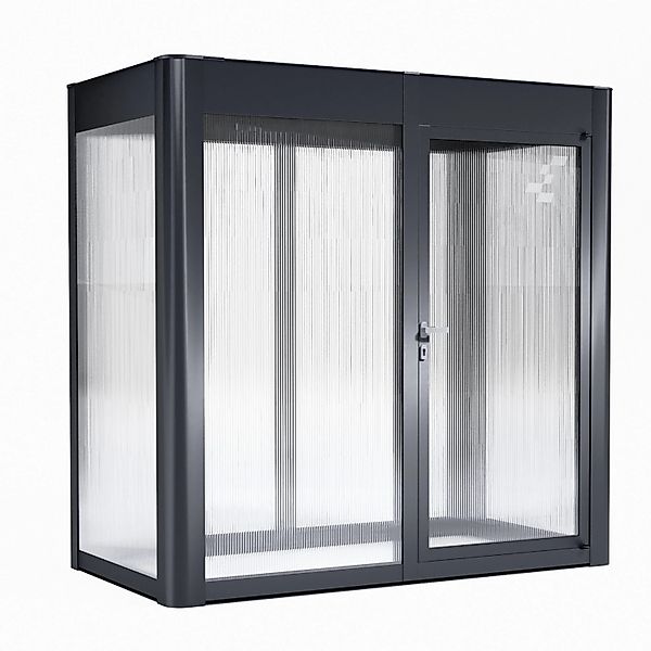 SunElements Gewächshaus SunGarden Anthrazit 3 m² günstig online kaufen