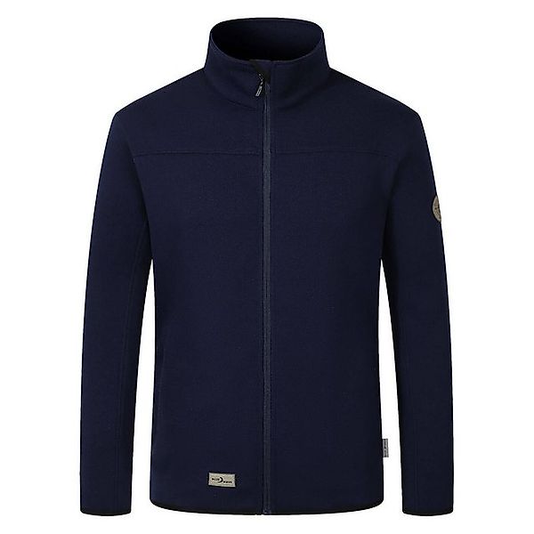 Blue Wave Fleecejacke Damen Jacke Nissa in Strickoptik mit Stehkragen und R günstig online kaufen