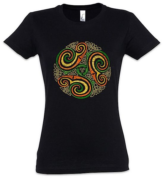 Urban Backwoods Print-Shirt Celtic Circle Damen T-Shirt Kelten Celts Keltis günstig online kaufen