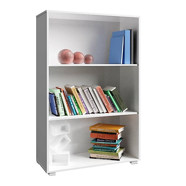 Bücherregal Vela Weiß 3 Fächer günstig online kaufen