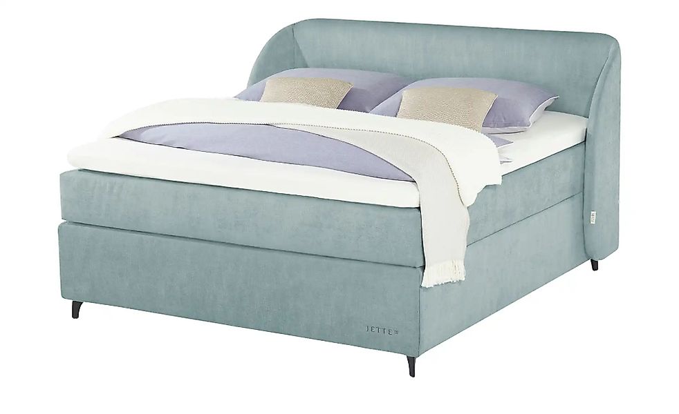 Jette Home Boxspringbett  Jette Embrace ¦ blau ¦ Maße (cm): B: 178 H: 126,5 günstig online kaufen