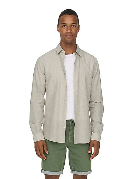 ONLY & SONS Langarmhemd ONSCAIDEN LS günstig online kaufen
