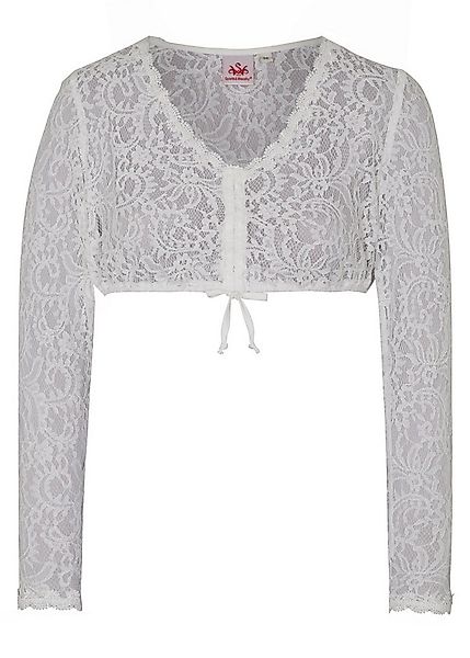 Spieth & Wensky Dirndlbluse Hadia (1-tlg) mit Allover-Spitze günstig online kaufen