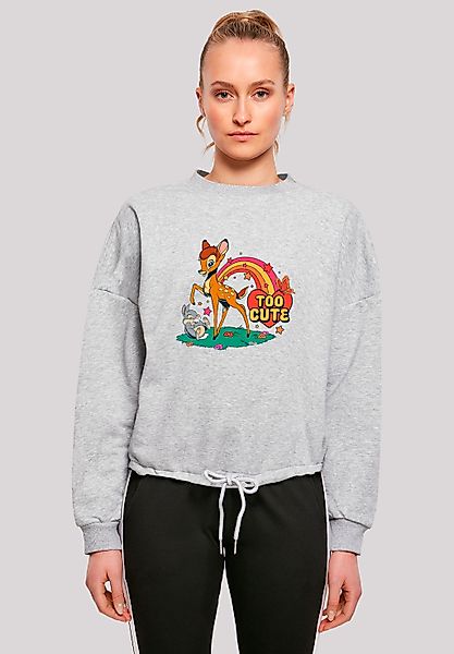 F4NT4STIC Sweatshirt "Disney Bambi Too Cute", Premium Qualität günstig online kaufen