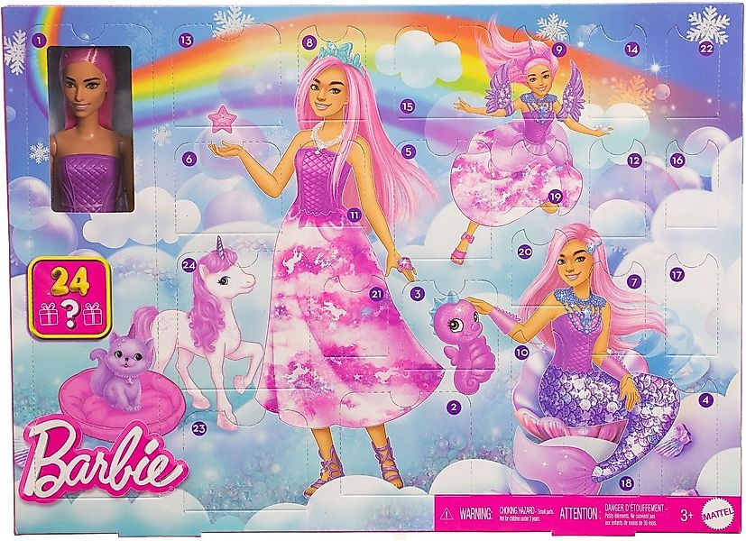Mattel® Spielzeug-Adventskalender Adventskalender (Barbie Fairystyle, 1-tlg günstig online kaufen