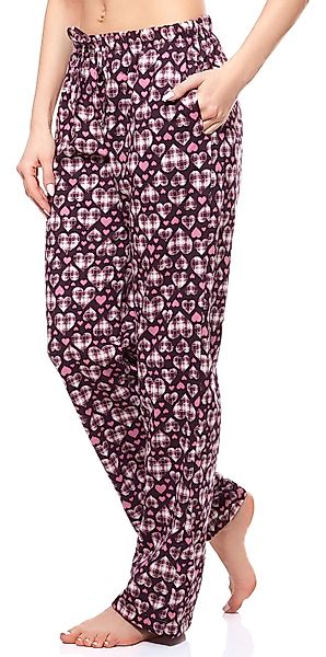 Merry Style Pyjamashorts Damen Schlafanzughose Lang günstig online kaufen
