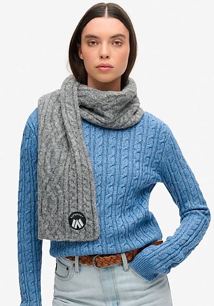 Superdry Strickschal "CABLE LUXE KNIT SCARF" günstig online kaufen