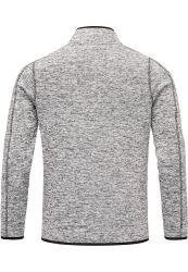 Amaci&Sons Sweatshirt AMES Fleecejacke Herren Troyer günstig online kaufen
