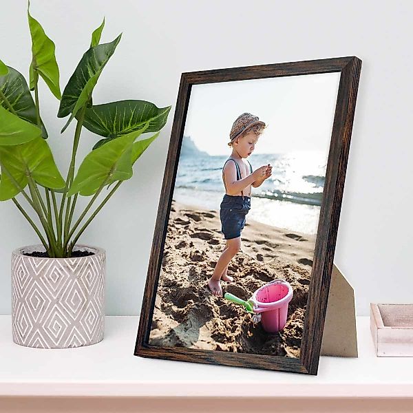 PHOTOLINI Bilderrahmen Poster-Einzelrahmen Modern Schmal, (1 Rahmen) günstig online kaufen