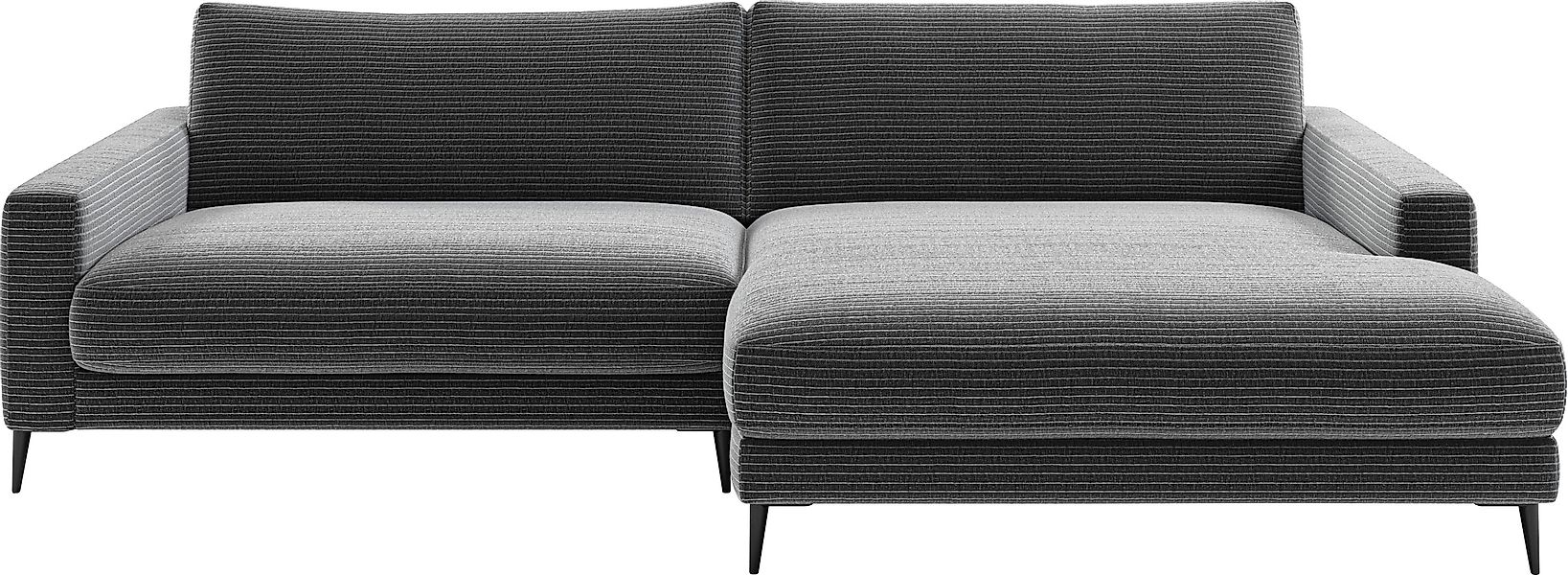 INOSIGN Ecksofa »Downtown, B/T/H: 272/190/84 cm L-Form« weicher Sitzkomfort günstig online kaufen