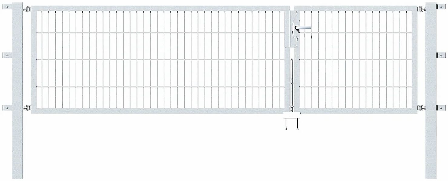 Alberts Zaundoppeltür "Flexo", 300 cm Breite (100 + 200 cm), in versch. Höh günstig online kaufen