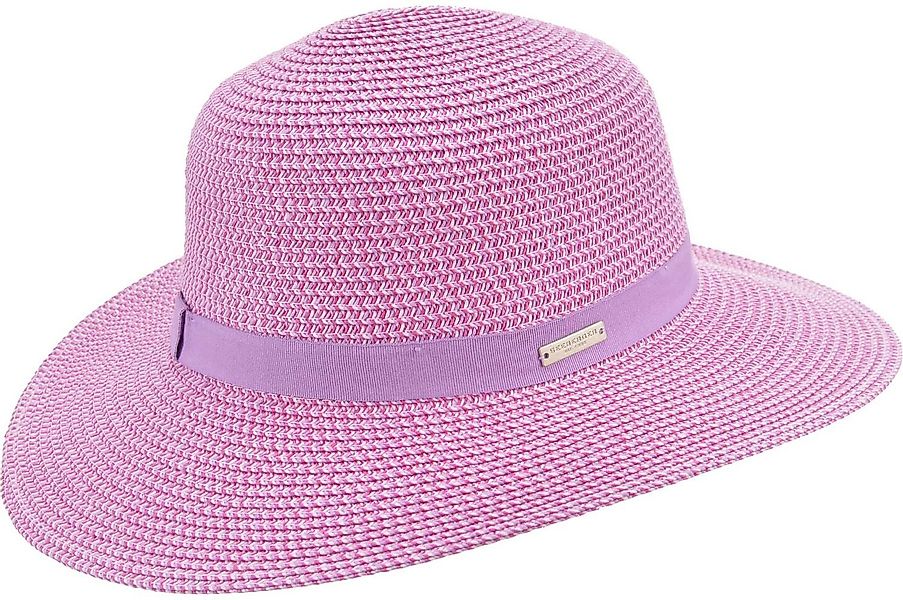 Seeberger Strohhut knautschbarer Borten-Sommerhut Flapper mit günstig online kaufen