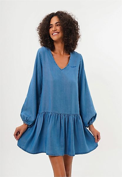 freshlions Blusenkleid "Bonnie", mit verspielten Ballonbündchen günstig online kaufen