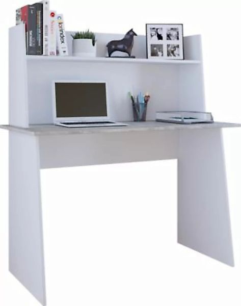 VCM Holz Schreibtisch Büro Regal hoher Computertisch hoch Büroregal Masola günstig online kaufen