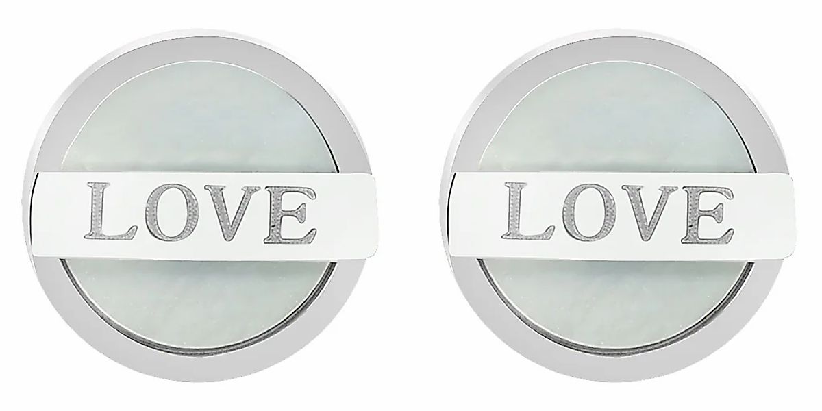 Adelia´s Paar Ohrhänger "Damen Ohrringe – Ohrstecker aus Edelstahl mit Perl günstig online kaufen