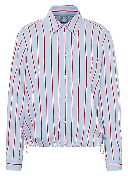 Rabe Hemdbluse Bluse Pastellblau günstig online kaufen