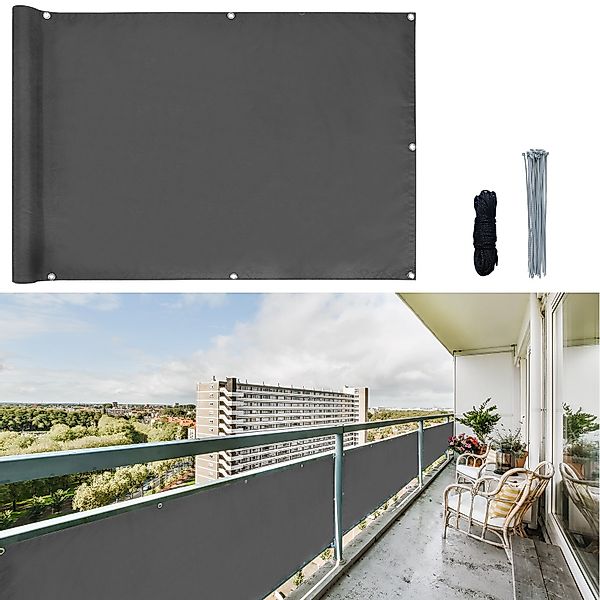 CCLIFE Balkonsichtschutz Balkon Sichtschutz Terrassen Sichtschutz günstig online kaufen