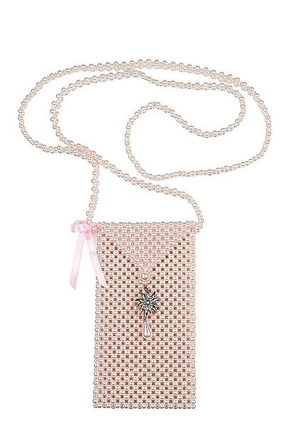 Allgäu Rebell Umhängetasche Alpenperle, aus hunderten Perlen, mit Edelweiß günstig online kaufen