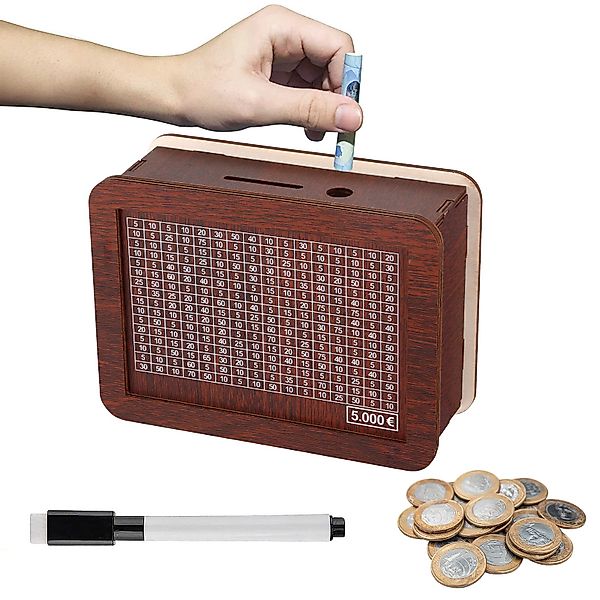 BlingBin Spardose Vintage Sparschwein aus Holz günstig online kaufen