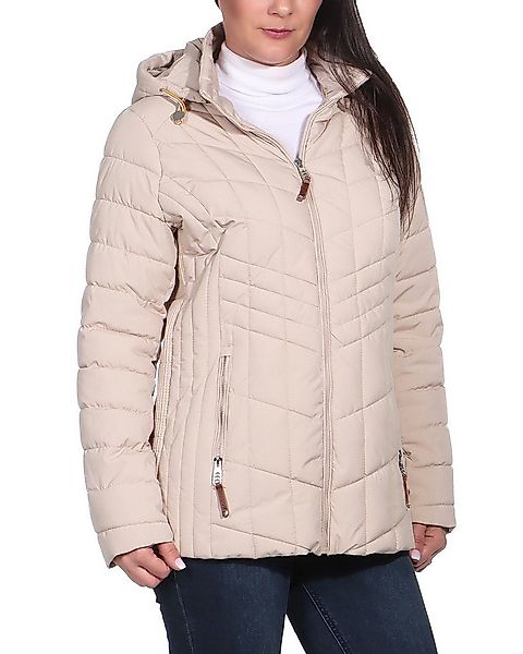 Aurela Damenmode Winterjacke Kuschelige Steppjacke mit Innenfell für Damen günstig online kaufen