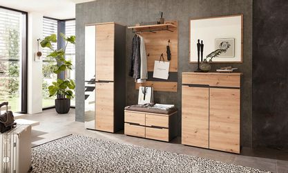 moebel-dich-auf Garderoben-Set MELBOURNE, (Komplettgarderobe, Garderobensch günstig online kaufen