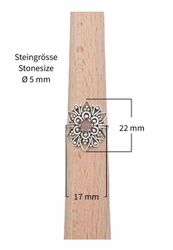 mantraroma Silberring MUDARA-EMPAT aus 925 Silber günstig online kaufen