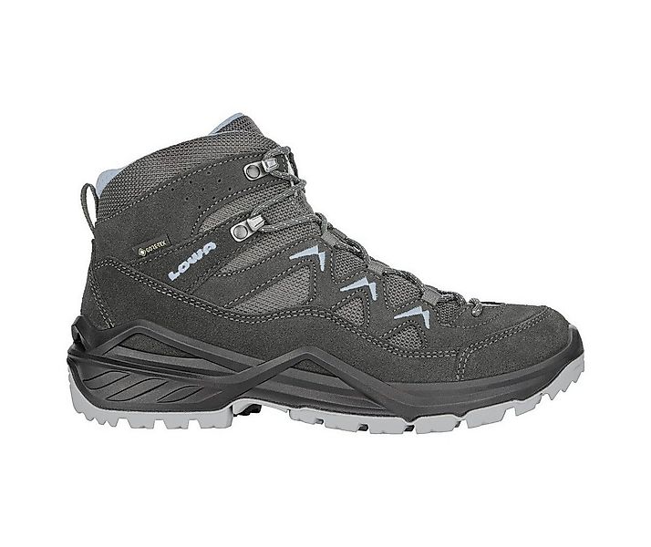 Lowa Sirkos Evo Mid GTX (wasserdicht) anthrazitgrau/eisblau Damen Wandersch günstig online kaufen