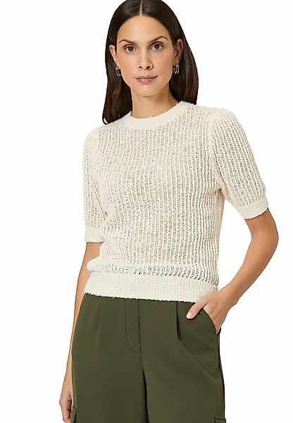 Zero Strickpullover "zero Strickpullover mit U-Boot Ausschnitt", (1 tlg.), günstig online kaufen