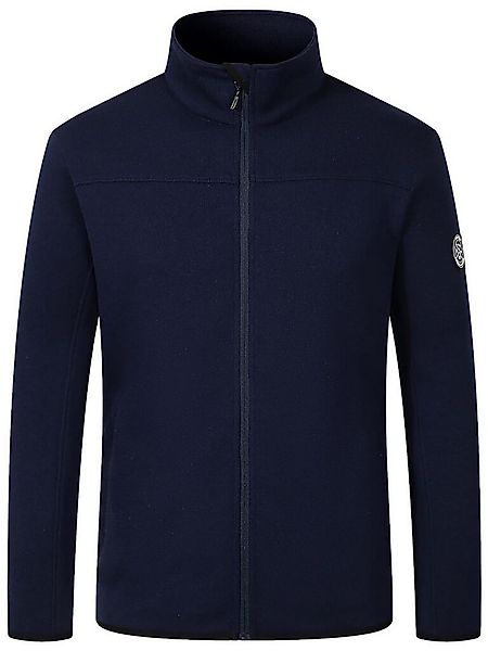 Blue Wave Fleecejacke Nis Herren Jacke Nis in Strickoptik mit Stehkragen un günstig online kaufen