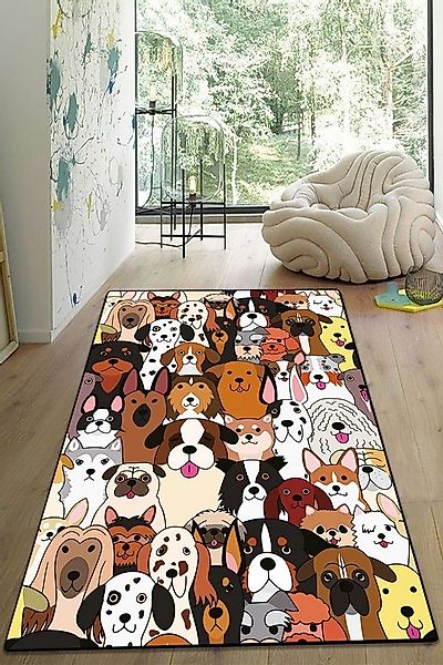 Conceptum Hypnose Teppich 100% POLYESTER, 80 x 100 cm L2179 günstig online kaufen