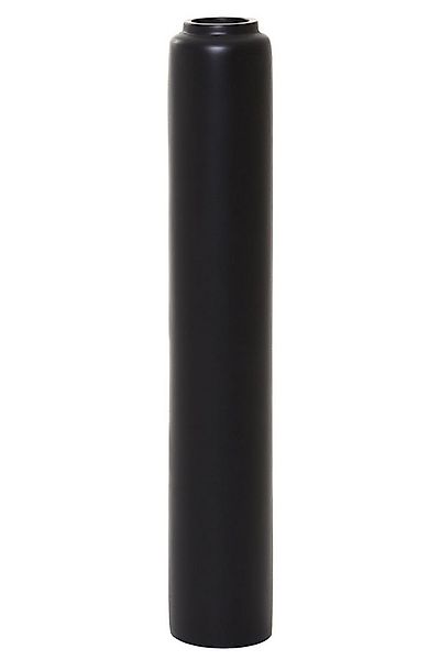 VIVANNO Bodenvase Fiberglas DIRETO Säule - Schwarz Matt (1 St), 14x80 cm günstig online kaufen