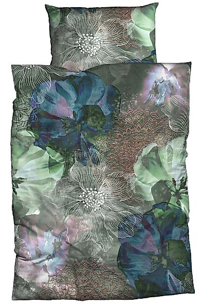 CASATEX Bettwäsche "Freda" 2 Stk. luxuriöses Design mit kräftigen und elega günstig online kaufen