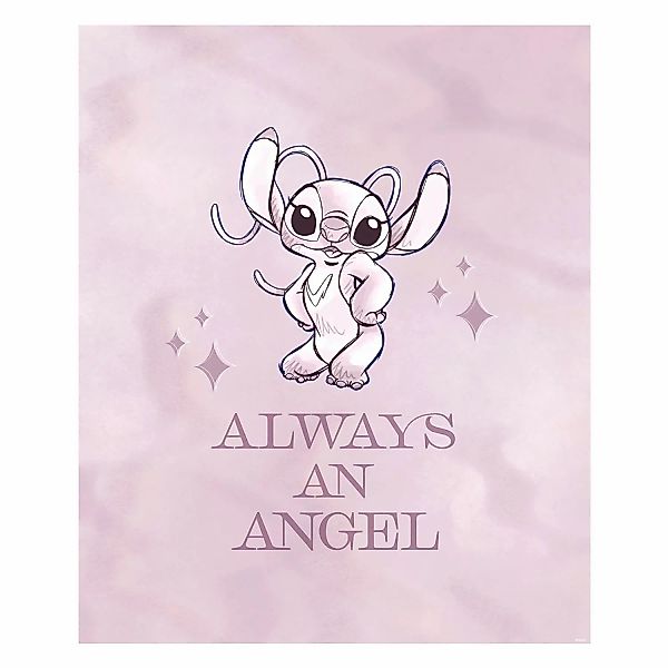 Komar Wandbild Stitch Always an Angel 40 cm x 50 cm günstig online kaufen