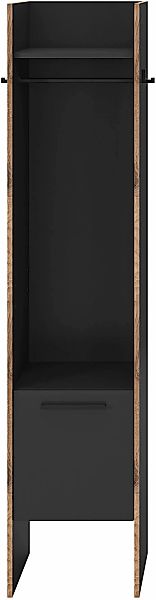 INOSIGN Garderobenschrank "MUSTA, Breite: 42cm, inkl. Kleiderstange, 2 Hake günstig online kaufen