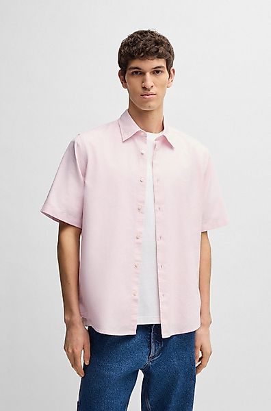BOSS ORANGE Kurzarmhemd Rash mit tonigem günstig online kaufen