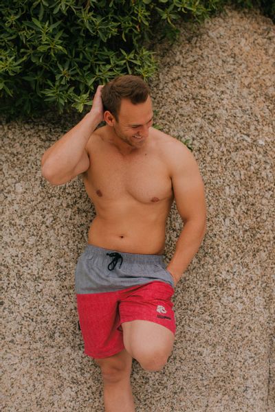 GUGGEN Mountain Badehose Badehose Herren Beachshorts günstig online kaufen