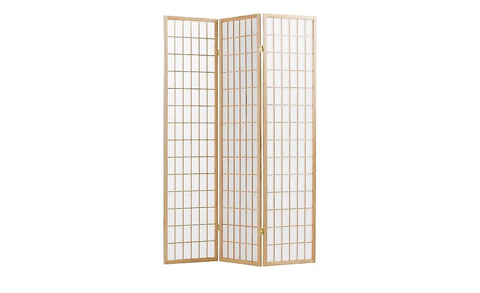 Paravent   Perla ¦ holzfarben ¦ Massivholz,Holz ¦ Maße (cm): B: 131 H: 178, günstig online kaufen