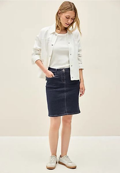 Jeansrock im Rinsed-Look günstig online kaufen