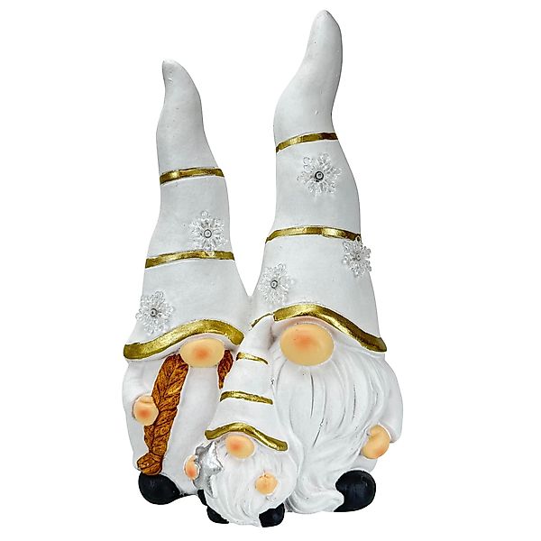 Online-Fuchs Weihnachtsfigur - Gartenfiguren Wichtelfamilie für günstig online kaufen