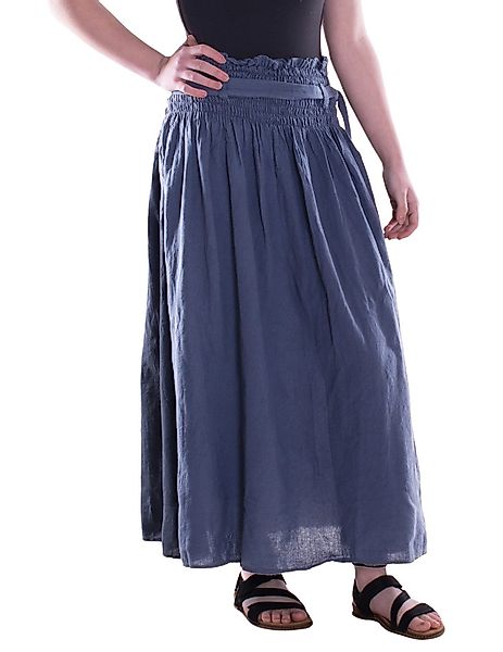 Vishes Maxirock Damen Maxi-Rock Baumwolle Boho günstig online kaufen